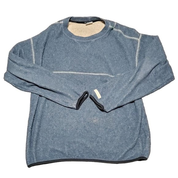 Columbia Shepra Crewneck Sweater Blue Size Large Sz L - Picture 1 of 7